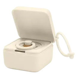 Bibs Bibs Pacifier Box, Ivory