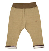 Dark Olive Pants w/Striped Cuff