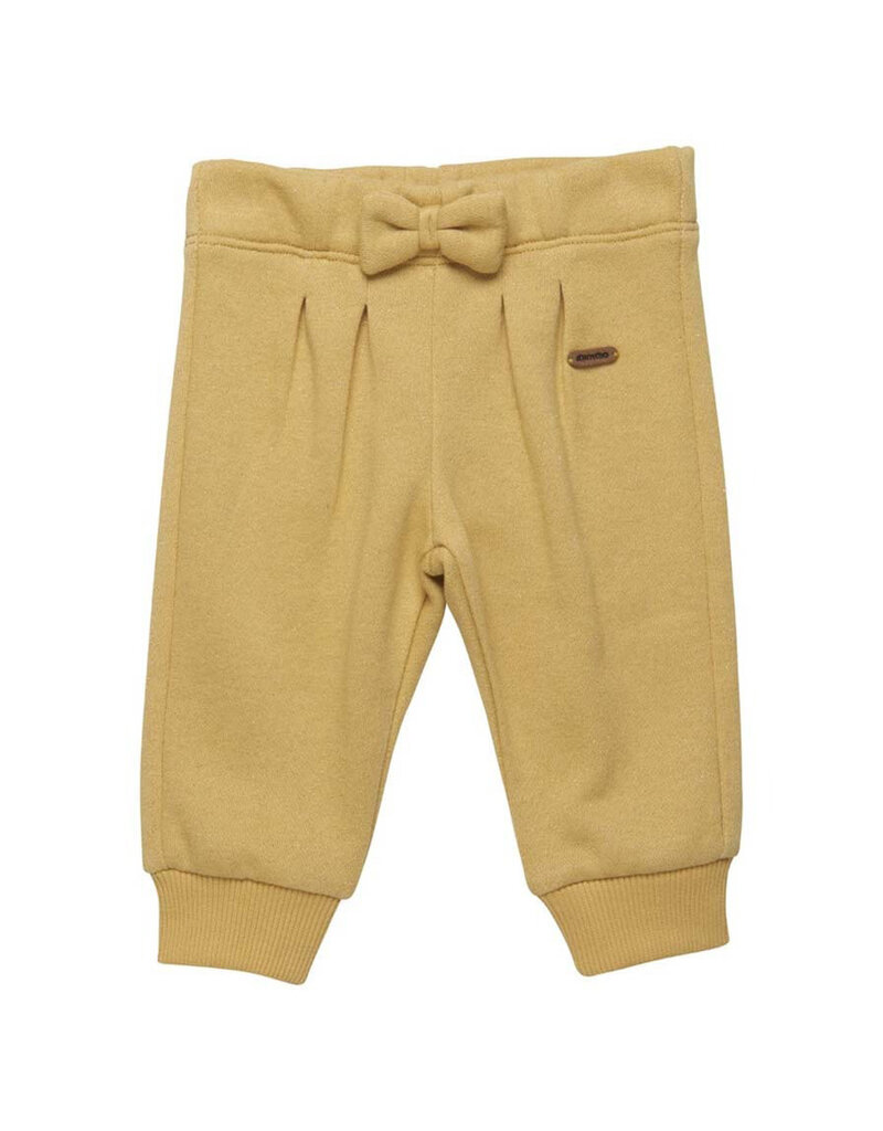 Yellow Ochre Bow Pants