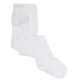 White Ruffle Bum Tights