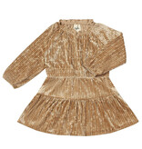 Vignette Willow Dress Fawn Sequin Velvet