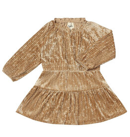 Vignette Willow Dress Fawn Sequin Velvet