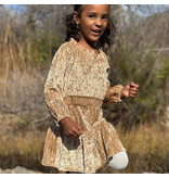 Vignette Willow Dress Fawn Sequin Velvet