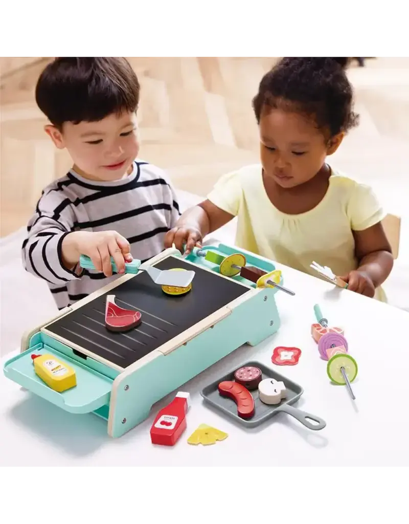 Hape Toys Sizzling Griddle & Grill Bbq Set