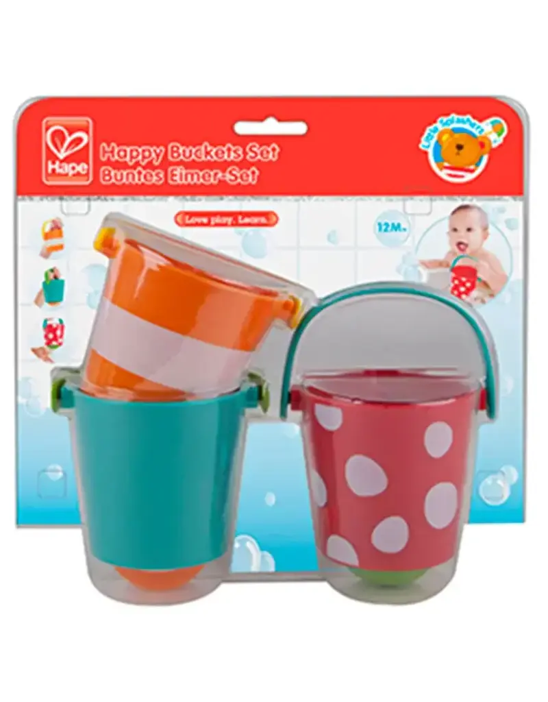 Hape Toys Happy Buckets Set