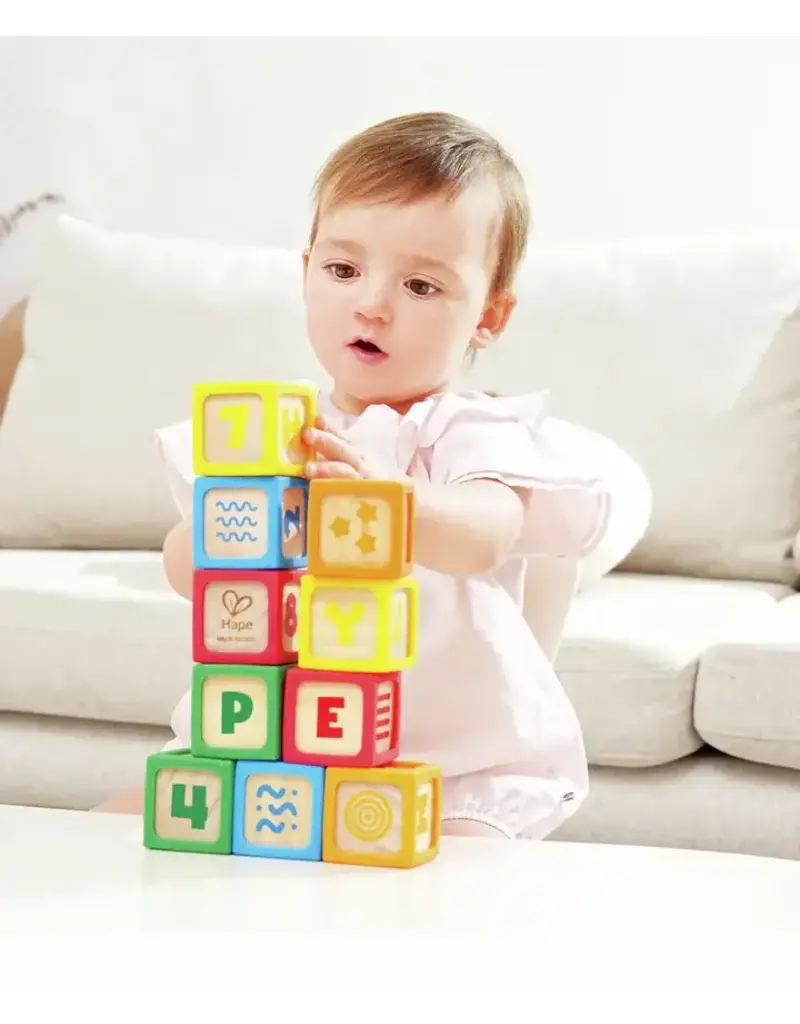 Hape Toys Silicone Wood Blocks