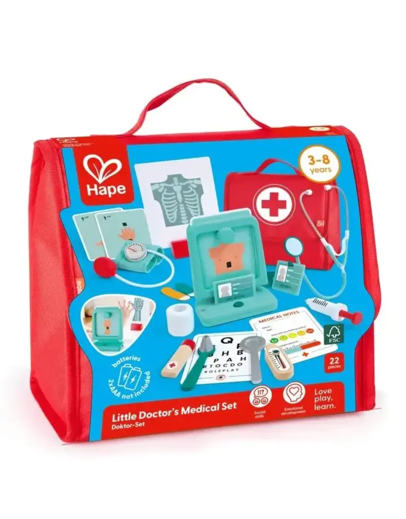 Hape Toys Little Doctor's Medical Set