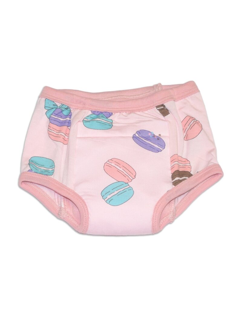 Silkberry Bamboo Training Pants - Macaron Party Print