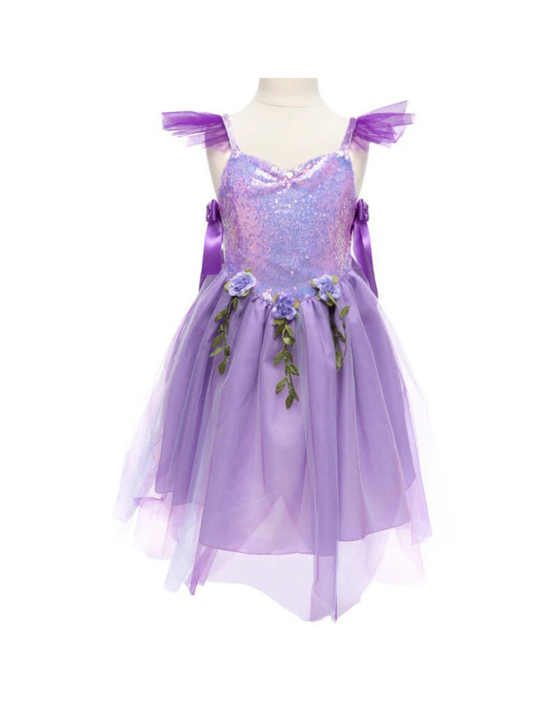 Great Pretenders Lilac Sequins Forest Fairy Tunic, Size 3-4
