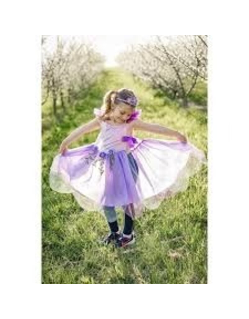 Great Pretenders Lilac Sequins Forest Fairy Tunic, Size 3-4
