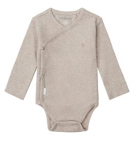 Noppies Basics Nino Kimono Romper - Taupe