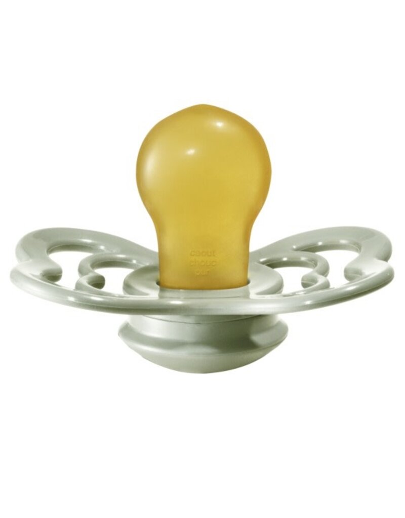 Bibs Bibs Pacifier Supreme 2pk 0-6m, Sage