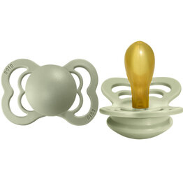 Bibs Bibs Pacifier Supreme 2pk 0-6m, Sage