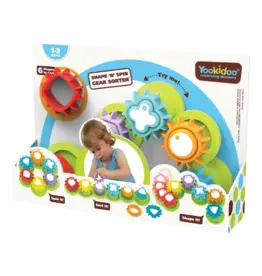 Shape 'n Spin Gear Sorter 1-3y