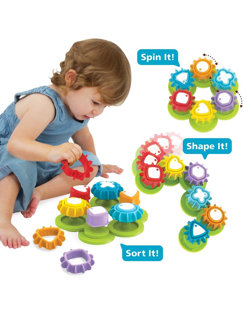 Shape 'n Spin Gear Sorter 1-3y