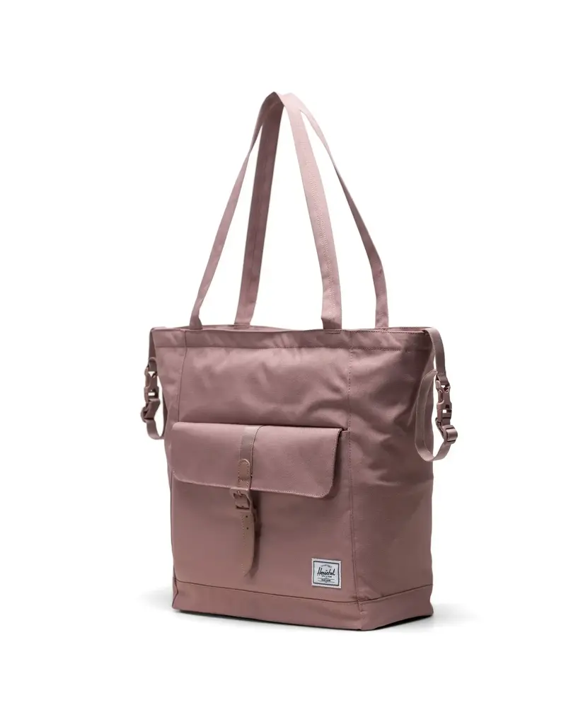 Herschel Retreat Tote Diaper Bag Ash Rose