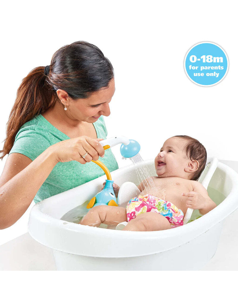 Elephant Baby Shower, Blue/Orange