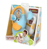 Elephant Baby Shower, Blue/Orange