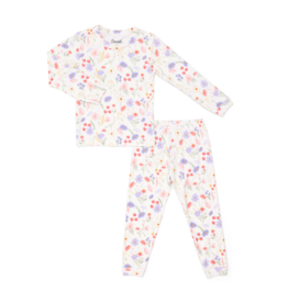 Flowers Modal PJs, Cream
