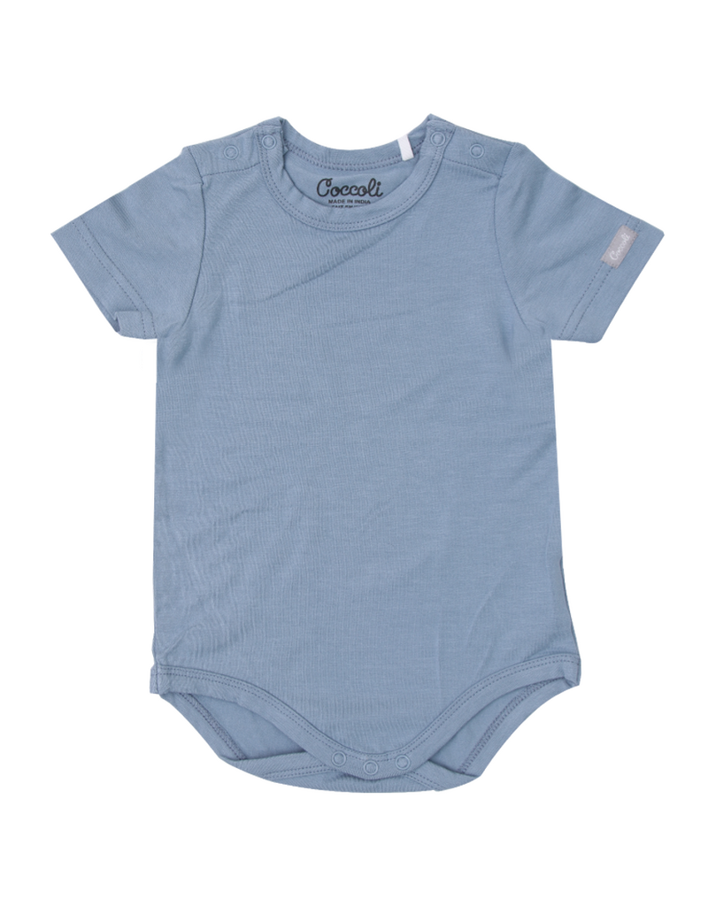 Steel Blue Modal Romper