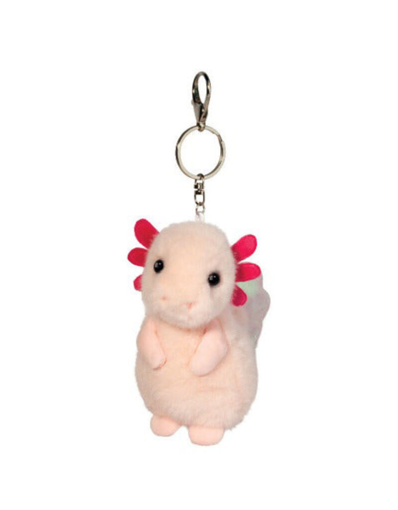 Douglas Toys Axolotl Plush Toy Bag Charm