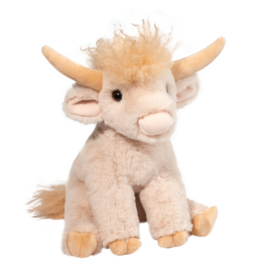 Douglas Toys Laddie Cream Highland Cow Super Soft