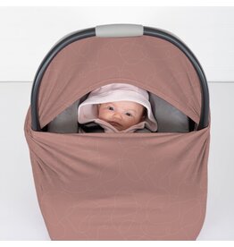 La Petite Ourse 3-in-1 Car Seat Cover/Nursing Scarf/Cart Cover - Abstract