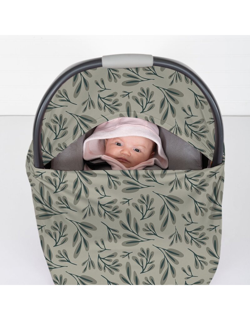 La Petite Ourse 3-in-1 Car Seat Cover/Nursing Scarf/Cart Cover - Olivier