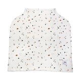 La Petite Ourse 3-in-1 Car Seat Cover/Nursing Scarf/Cart Cover - Terrazzo