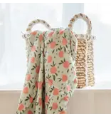 La Petite Ourse Swaddle Blanket - Peaches