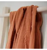 La Petite Ourse Swaddle Blanket - Rust