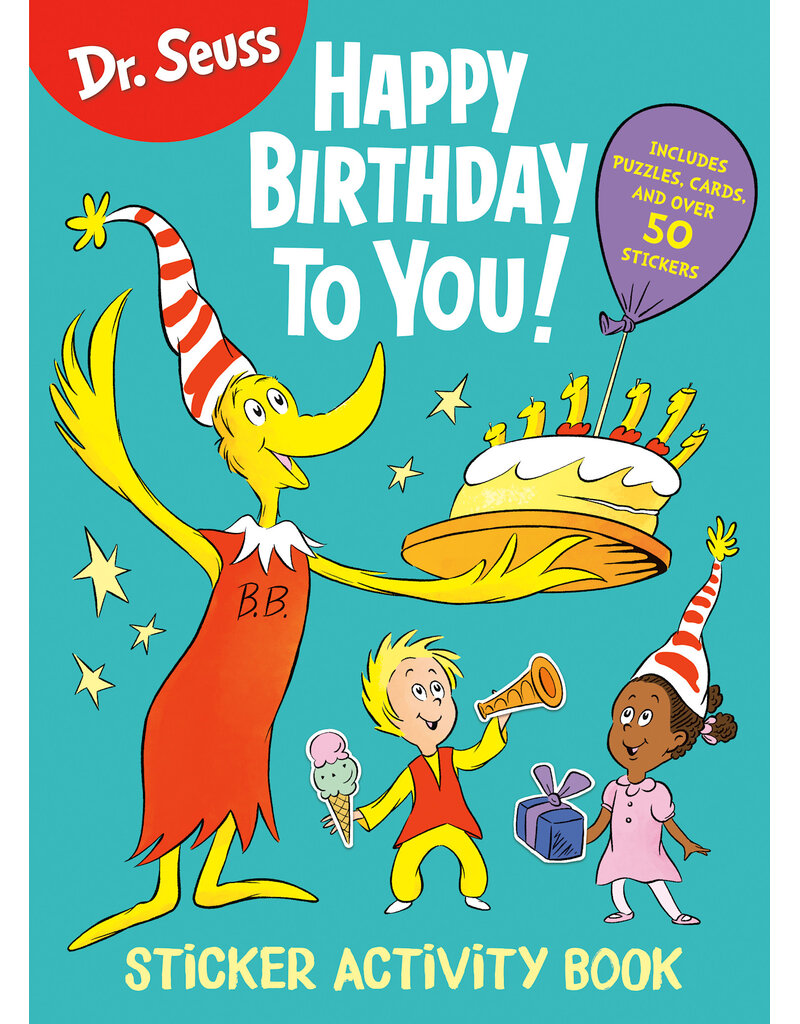 Random House Dr. Seuss: Happy Birthday To You Sticker Activity Book