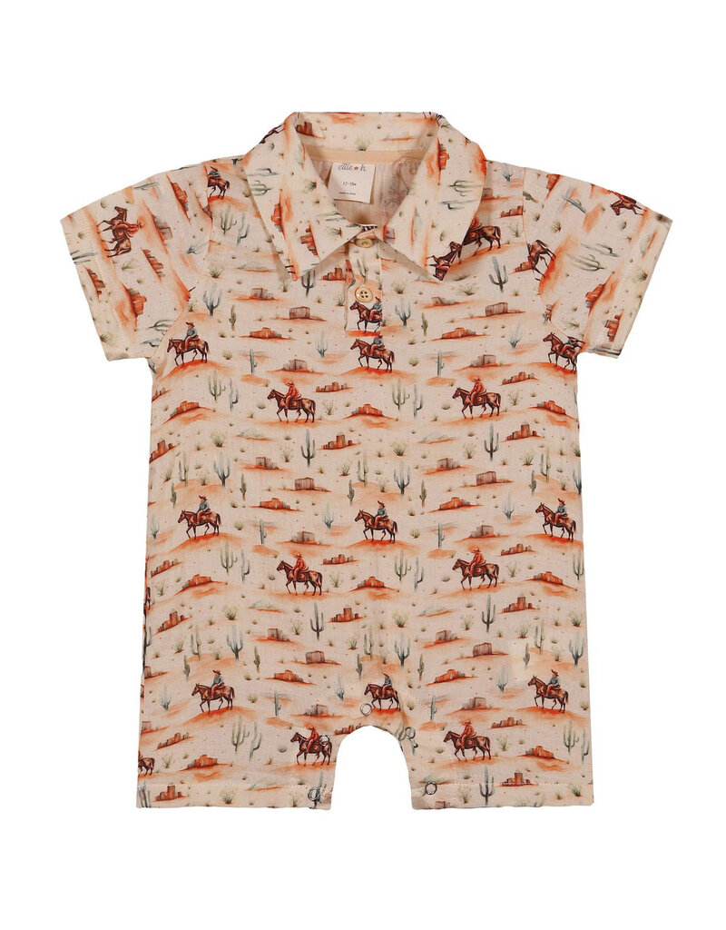 Ettie H Finley Western Romper