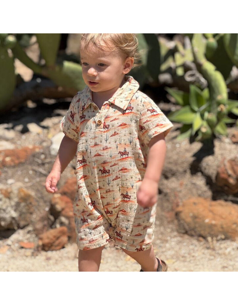 Ettie H Finley Western Romper