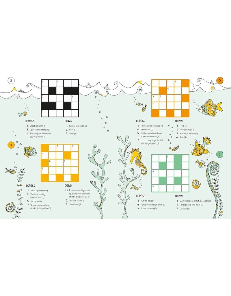 Usborne 100 Children's Crosswords: General Knowledge