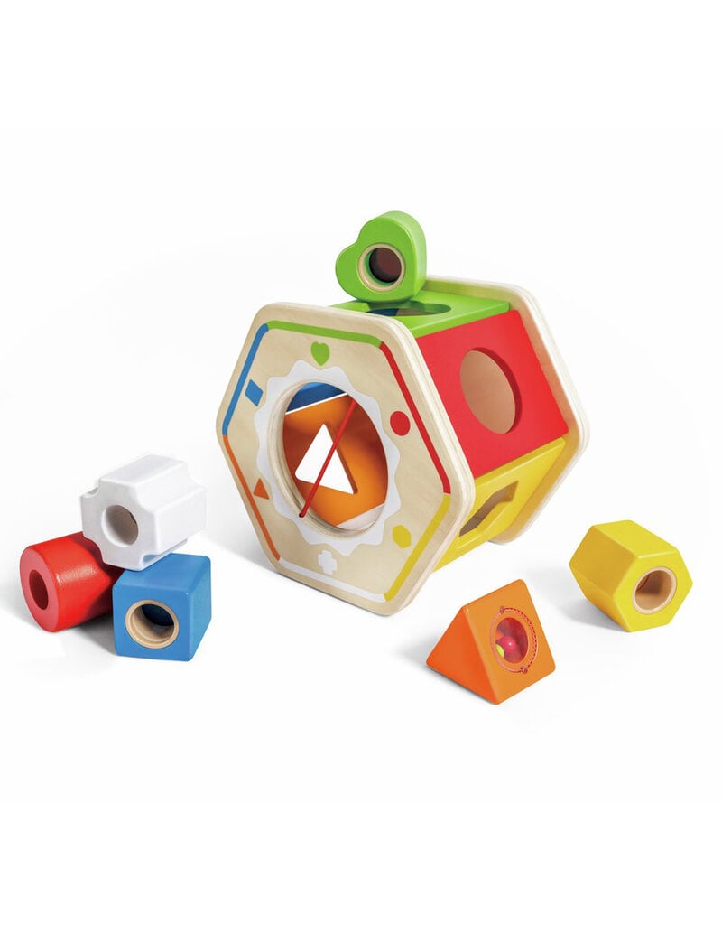 Hape Toys Wooden Wonder Shape Sorter 12m+