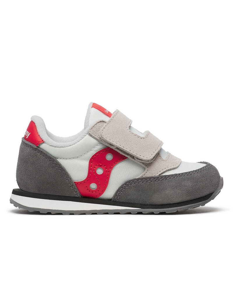 Saucony Baby Jazz White/Grey/Red
