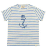 Me & Henry Anchor Newquay Tee, Blue