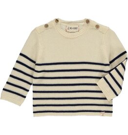 Me & Henry Breton Striped Baby Sweater
