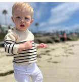 Me & Henry Breton Striped Baby Sweater