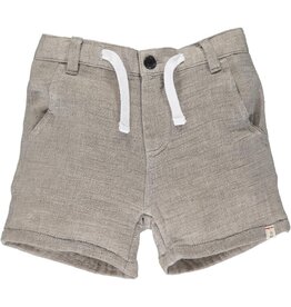 Me & Henry Crew Gauze Baby Shorts, Brown