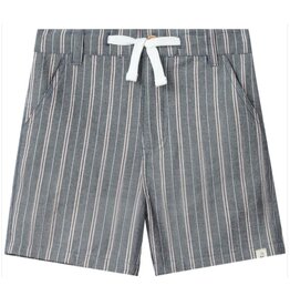 Me & Henry Crew Shorts, Chambray/Red Plaid