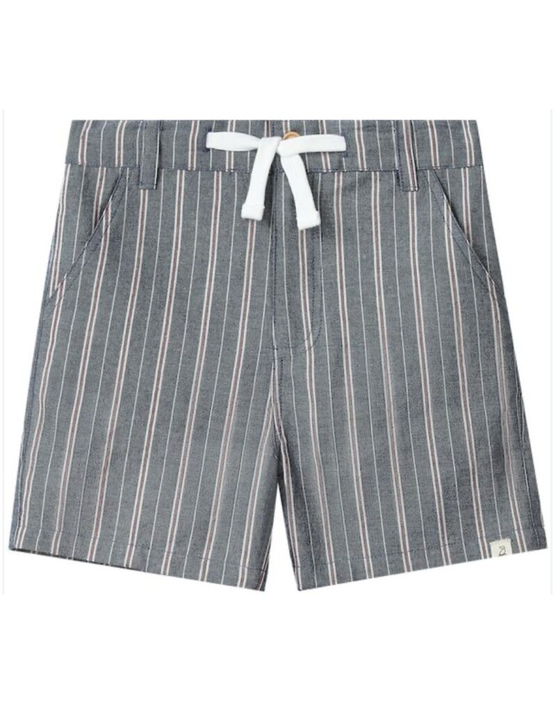 Me & Henry Crew Shorts, Chambray/Red Plaid