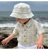 Me & Henry Fisherman Hat, Chambray Plaid