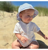 Me & Henry Fisherman Hat, Lobster Seersucker