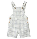 Me & Henry Galleon Overalls, Chambray Plaid