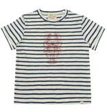 Me & Henry Lobster Newquay Tee, Navy