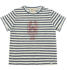 Me & Henry Lobster Newquay Tee, Navy