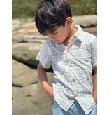 Me & Henry Newport Woven Shirt, Chambray Plaid