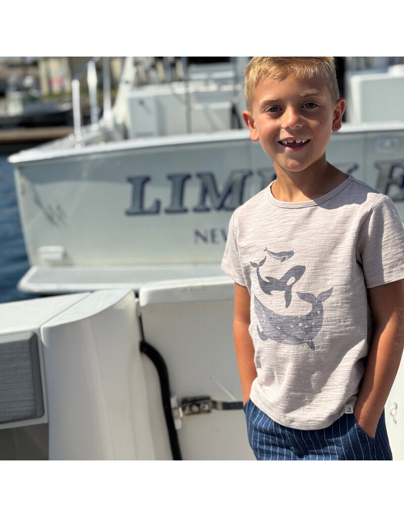 Me & Henry Whales Falmouth Tee